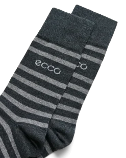ECCO Sukat* Classic Stripe Mid Cut Harmaa