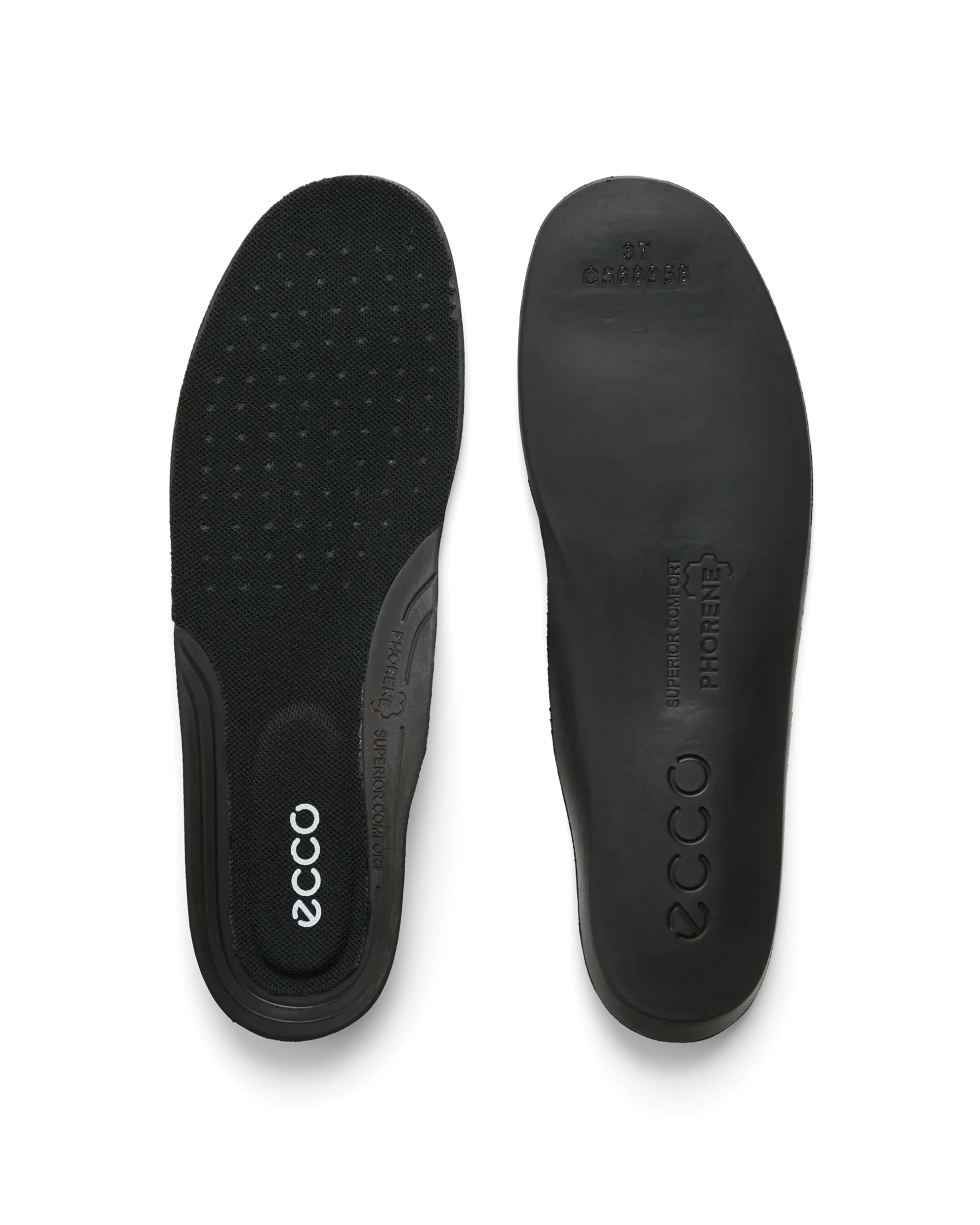 ECCO Pohjalliset* Comfort Textile Insole W Musta