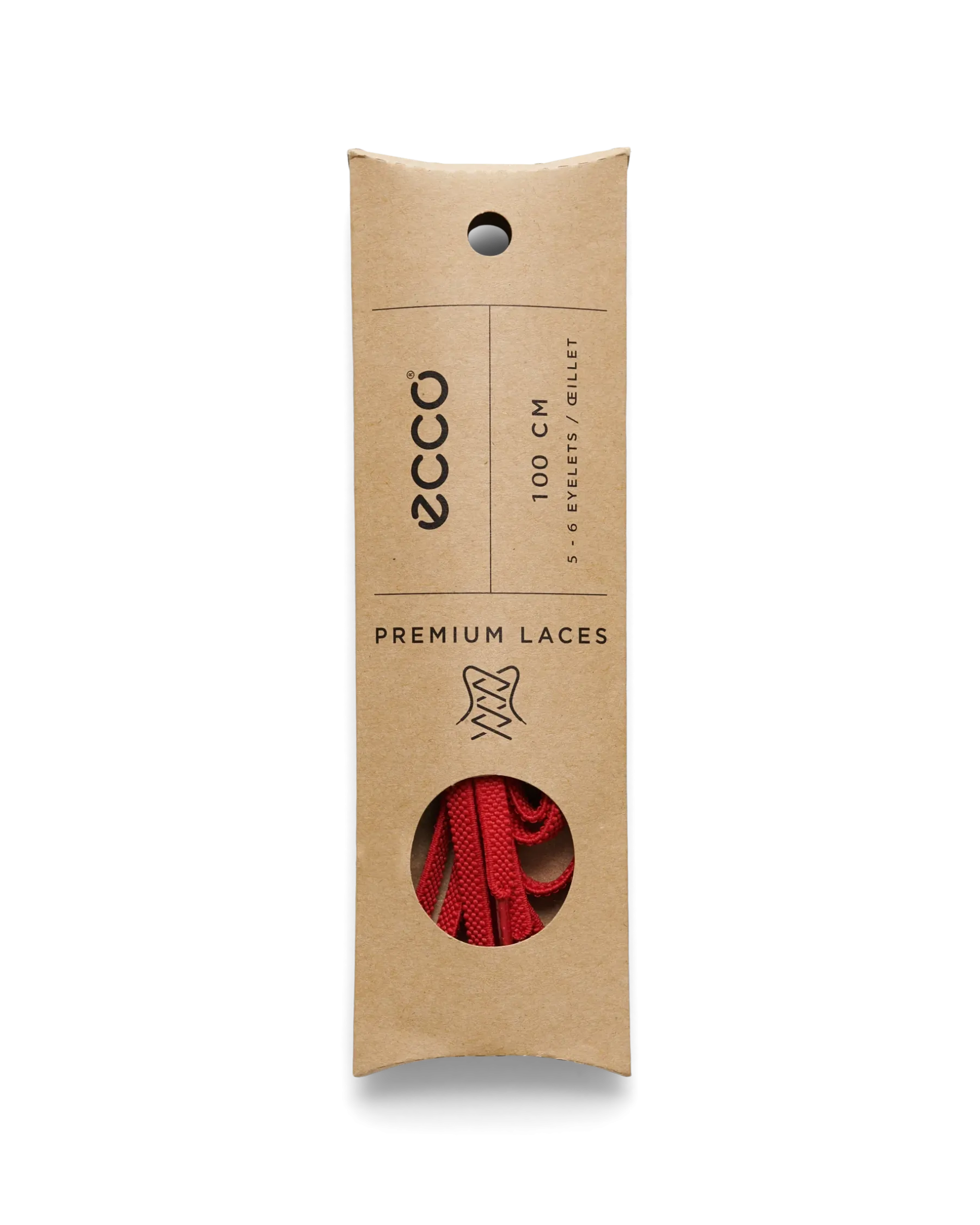 ECCO Kengännauhat|Kengännauhat* Elastic Flat Laces Punainen