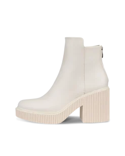 ECCO Saappaat|Korkeat Korot* FLUTED HEEL Beige