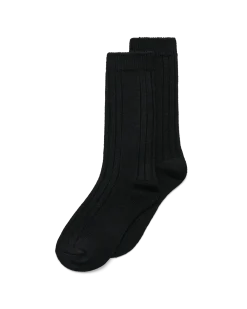 ECCO Sukat|Sukat* Hygge Ribbed Mid-Cut Musta